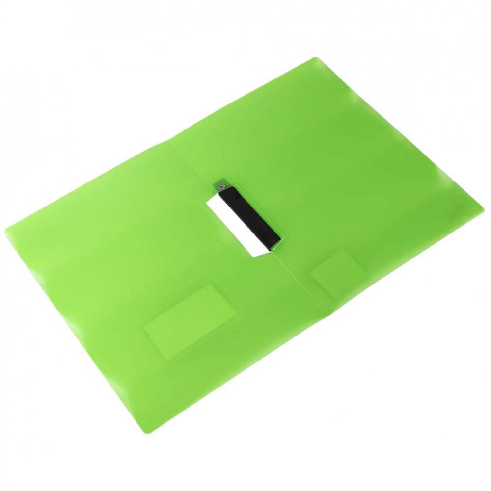 Папка-скоросшиватель, поворотный зажим, Alingar, А4 230х310мм, 150 мкм, , пластик, карман, "Original", неоновые цвета