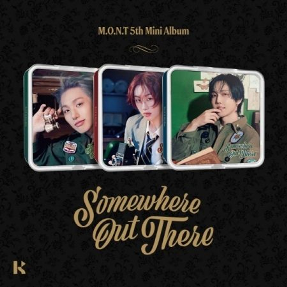 Альбом M.O.N.T - SOMEWHERE OUT THERE 5th Mini Album KiT Version RANDOM Cover