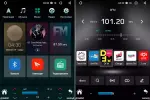 Магнитола в 10" рамку с вертикальным монитором в стиле "Тесла" - Canbox M-Line 5610 Android 10, CarPlay, 4G SIM-слот