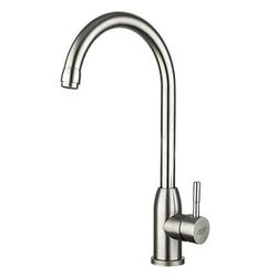 Смеситель Кухня FRUD 41052 шар d-35 (Сатин) на гайке, Китай