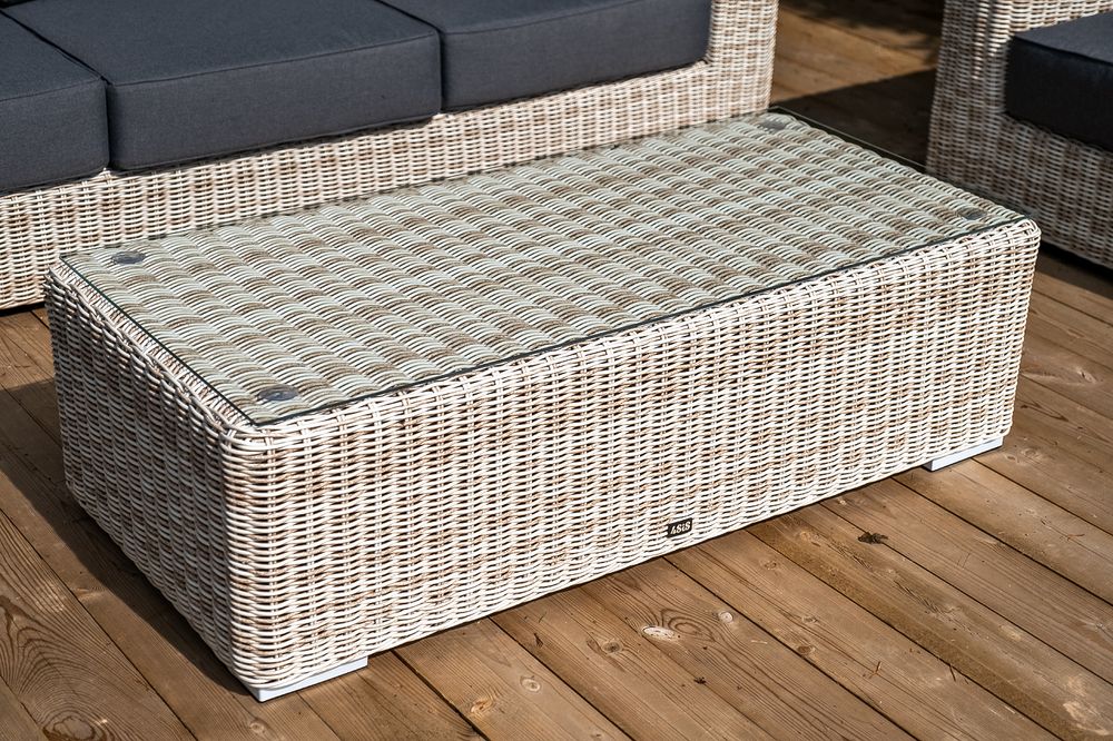 "Боно" лаунж-зона из искусственного ротанга, цвет бежевый