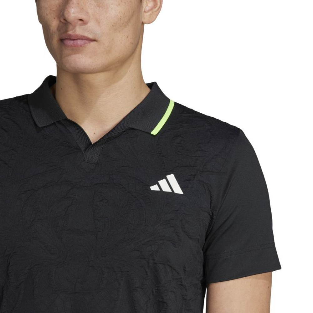Мужское теннисное поло Adidas FreeLift Pro Tennis Polo - черный