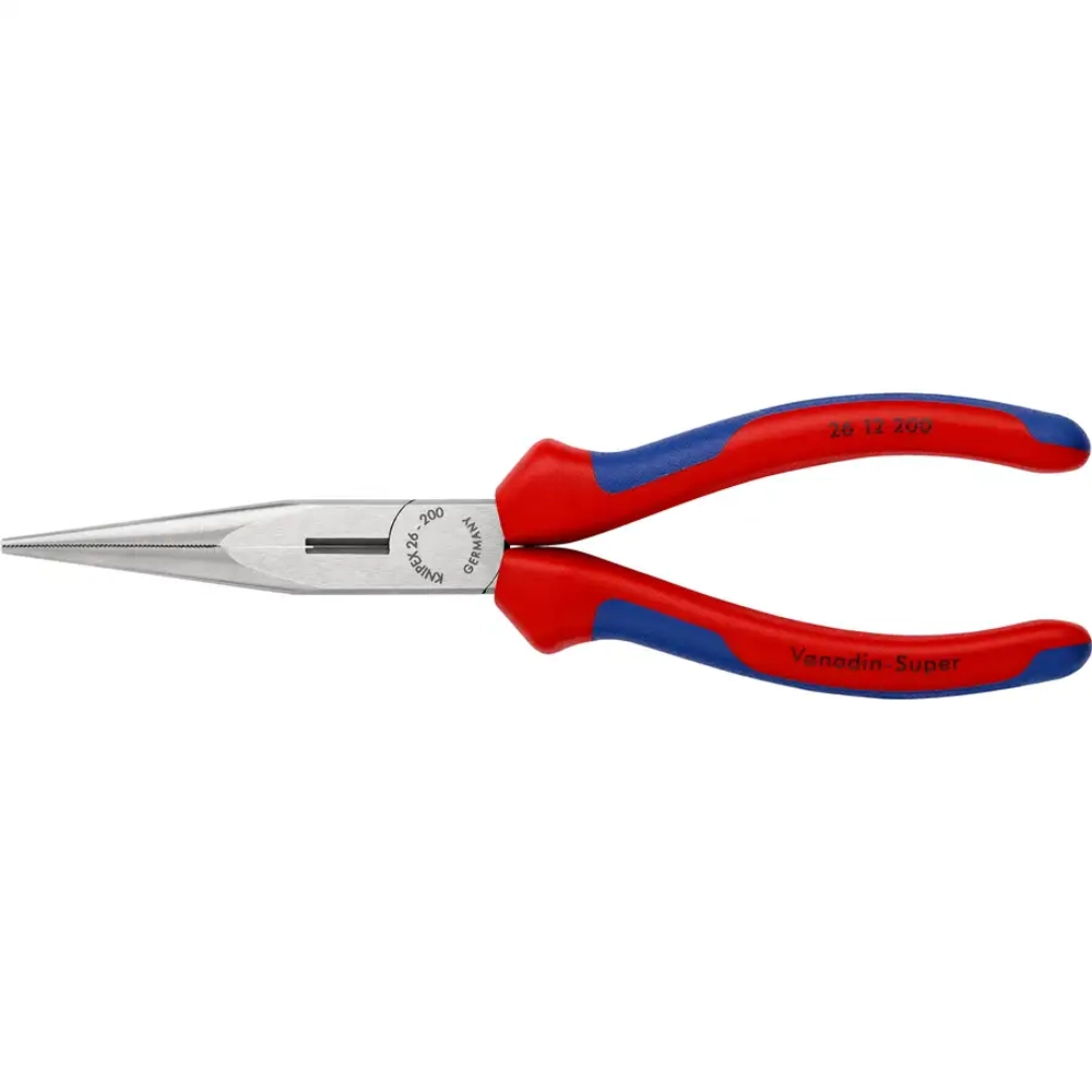 Длинногубцы чернёные 200 мм Knipex 26 12 200 SB