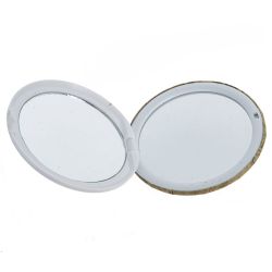 GAEM Зеркало карманное, L7 W7 H1 см, 6в.