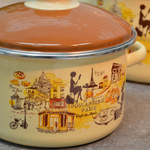 Набор кастрюль "Парижское кафе" (2л, 4л)