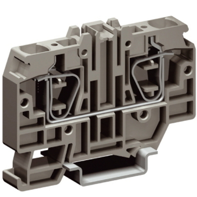 HMM.10/GR(Ex), проходной зажим серый 10 кв.мм