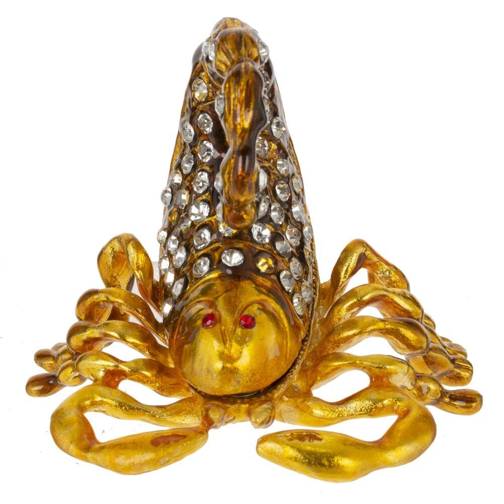 GAEM Шкатулка "Скорпион", L6,5 W5 H5,5 см