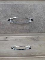 Стеллаж Дакота №2 серый крафт/тиз серый + полки (лдсп)