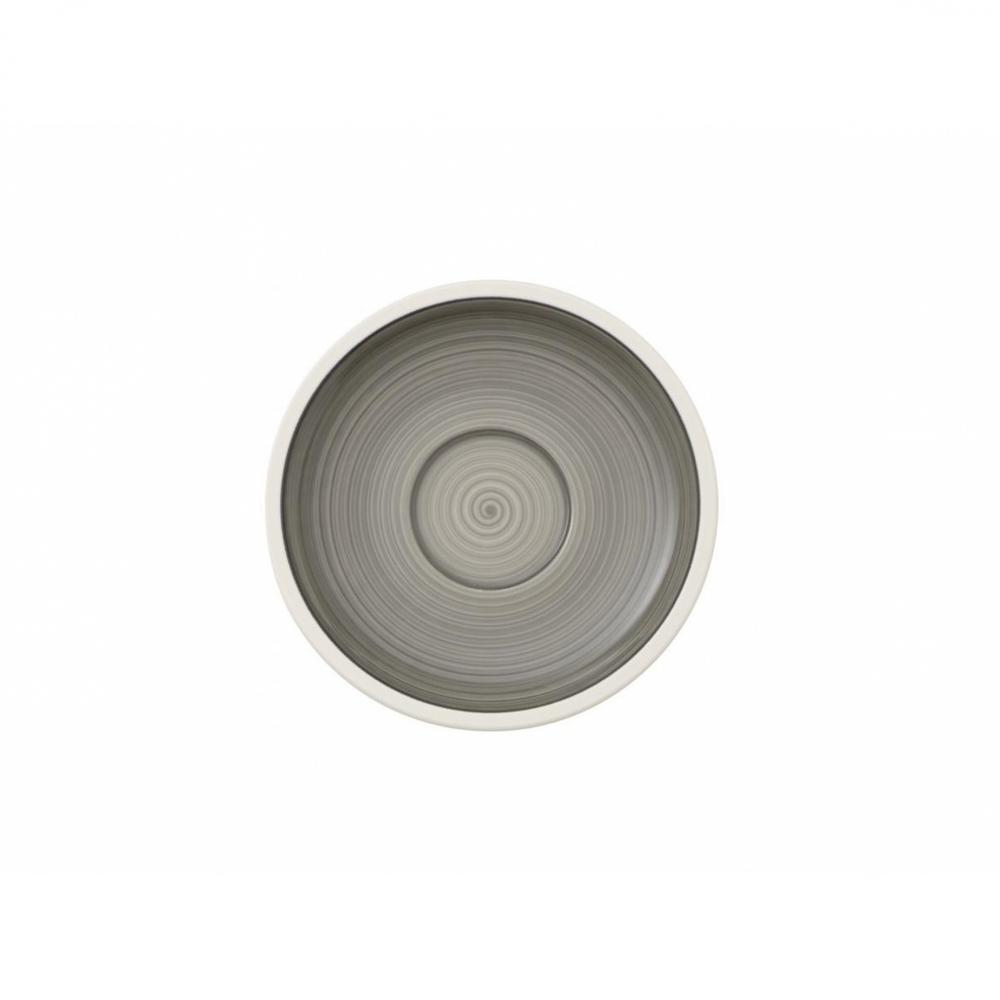 Villeroy & Boch Чашка с блюдцем Manufacture gris 250 мл для кофе 104-2311-300+10-4231-1310