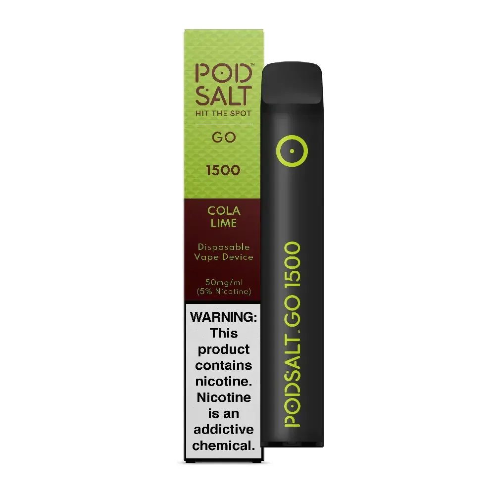 Pod Salt GO 1500 - Cola Lime (5% nic)