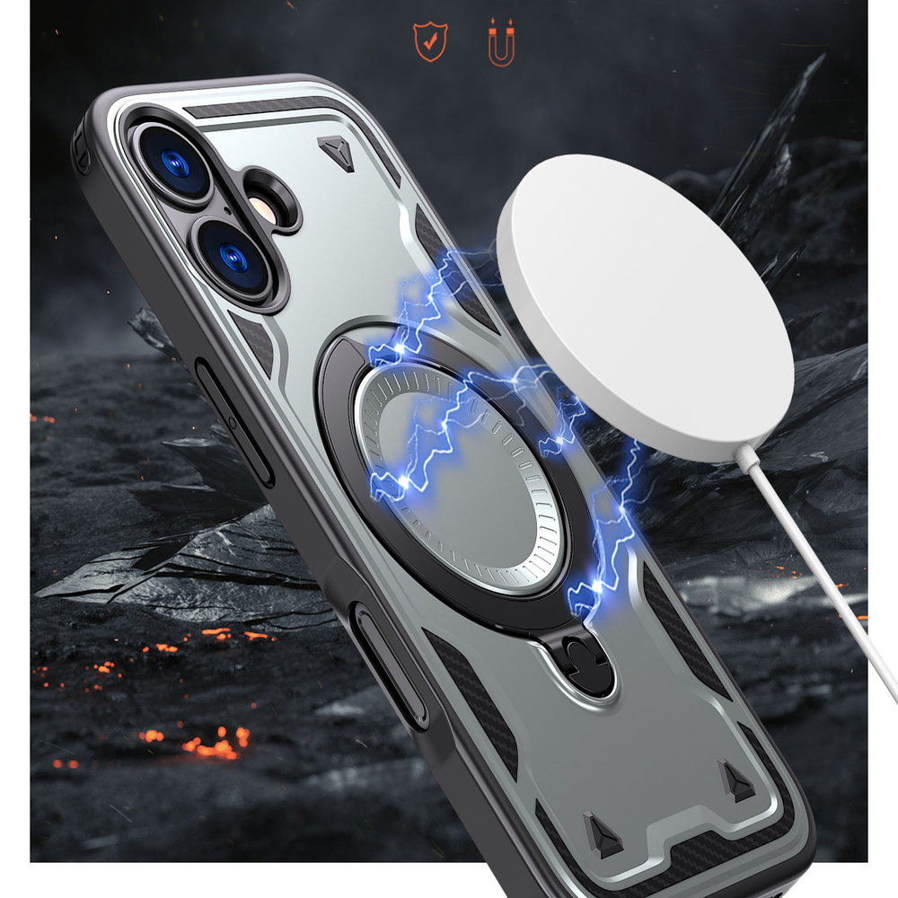 Чехол Magneto Case с кольцом для iPhone 17