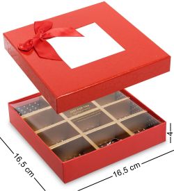 WG-117-B Коробка подарочная «Для тебя» цв.красный