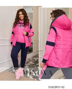 Жилет 21-132-малиновый Minova