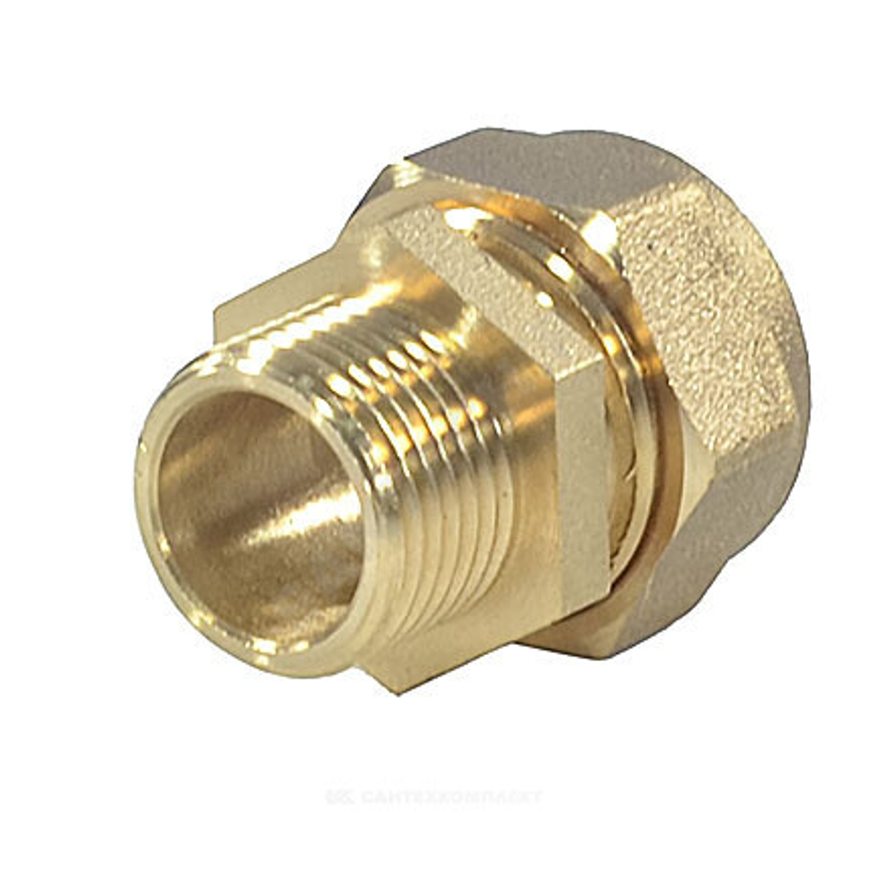 Муфта латунь 15Aх3/4" обжим/НР STAHLMANN SSML1503/4BEF