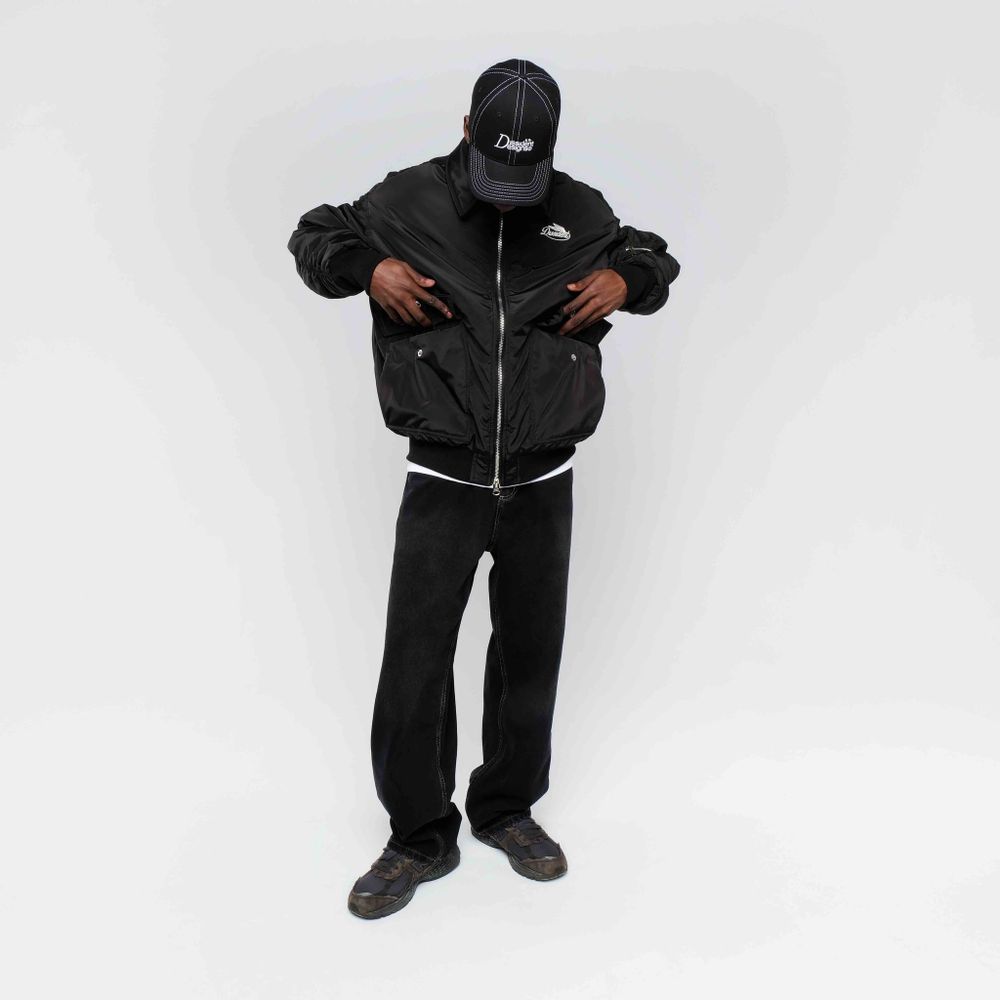 Бомбер Dissident Utopie черный