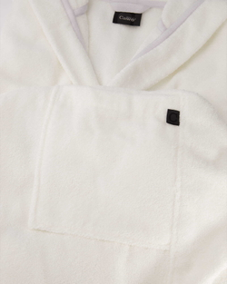 Халат с капюшоном женский Cawo Hooded Uni 827 67 белый