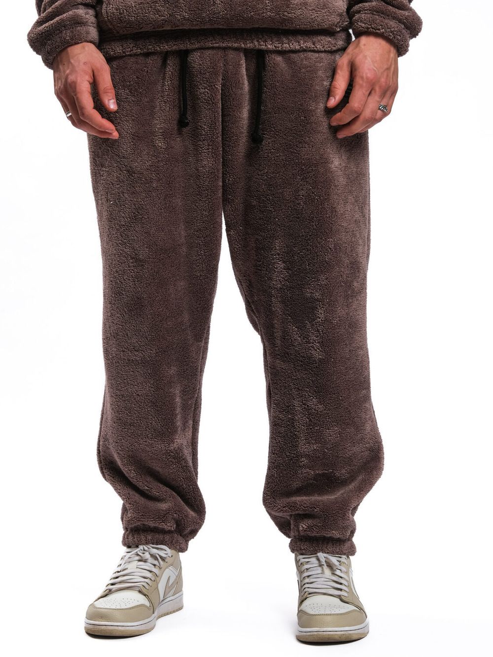 Брюки Hardlunch плюшевые графит