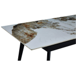 Стол керамический LA ALTA SEVILLE Pandora 2 180-220*90*76, каркас черный