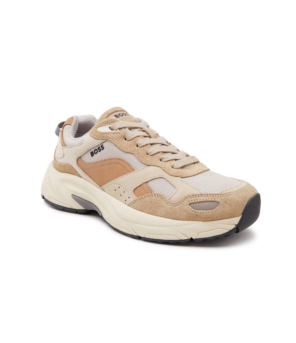 Кроссовки Levitt_Runn_hsdny BOSS BLACK - бежевый(50517364)