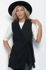 Жилет Твой успех (черный) Б11298 LT Collection