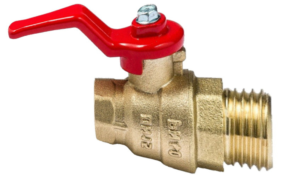 Кран шаровой 3/4 ВР/НР DN20 PN40 (Ручка - Рычаг)