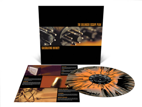 Dillinger Escape Plan - Calculating Infinity - Halloween Orange Splatter LP