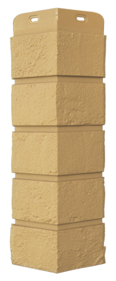 Угол "Состаренный кирпич Стандарт" - Песочный