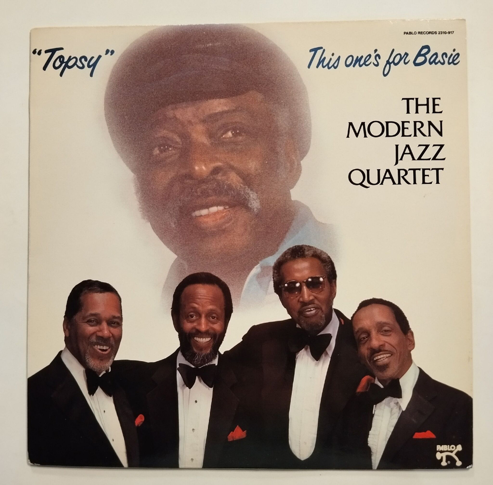 Винтажная виниловая пластинка LP The Modern Jazz Quartet Topsy This Ones For Basie (USA 1985)