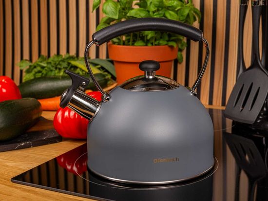 Чайник 2,2 л. из нержавеющей стали со свистком Ofenbach NB 100324