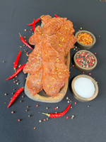 Острые джерки из курицы 100гр