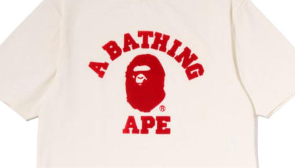 A Bathing Ape Bathing Ape Ss26 Short Sleeved Dresses айвори
