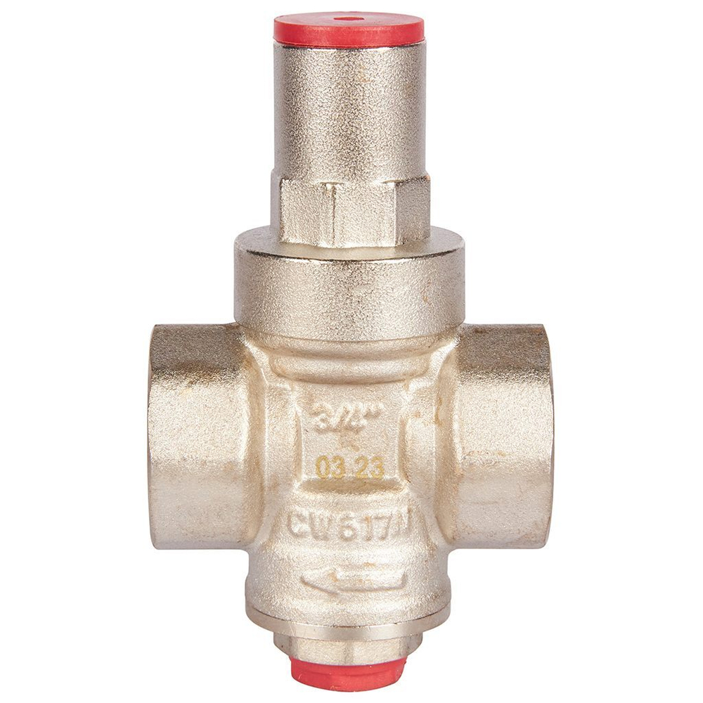 ROMMER Редуктор давления PN16 3/4" (с выходом под манометр 1/4")