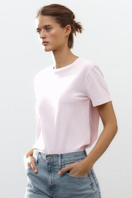 ZARA ДЖИНСЫ BOOTCUT CROPPED С ВЫСОКОЙ ПОСАДКОЙ — ZW COLLECTION, ГОЛУБОЙ