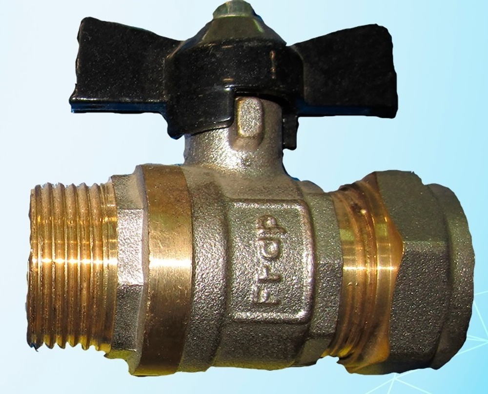 Кран Шаровой 20 х 1/2" В