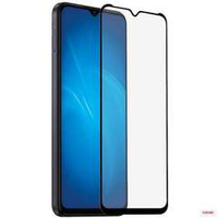 Закаленное стекло с цветной рамкой (fullscreen+fullglue) для Tecno Spark 10/10c/10 (5G) DF black