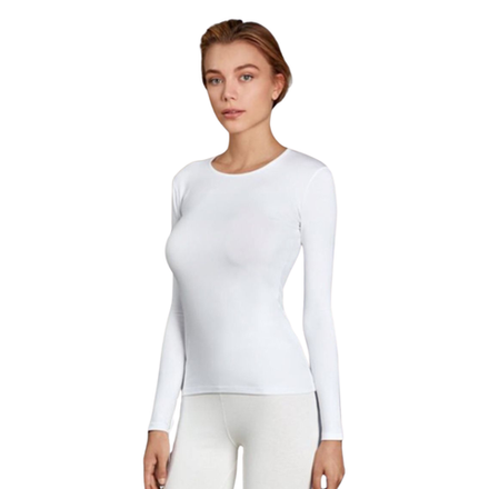 Женское термобелье лонгслив белая Doreanse Thermalwear 8575