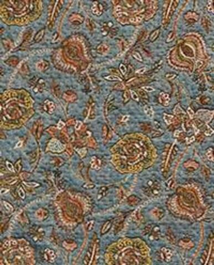 Zara Home плед из хлопка, синий, 140x190 см