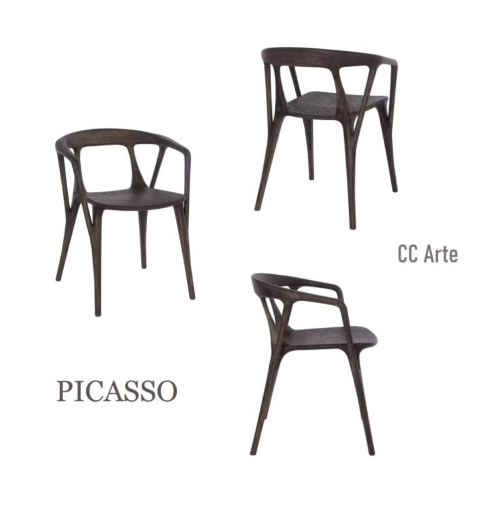 Стул из массива дуба Picasso