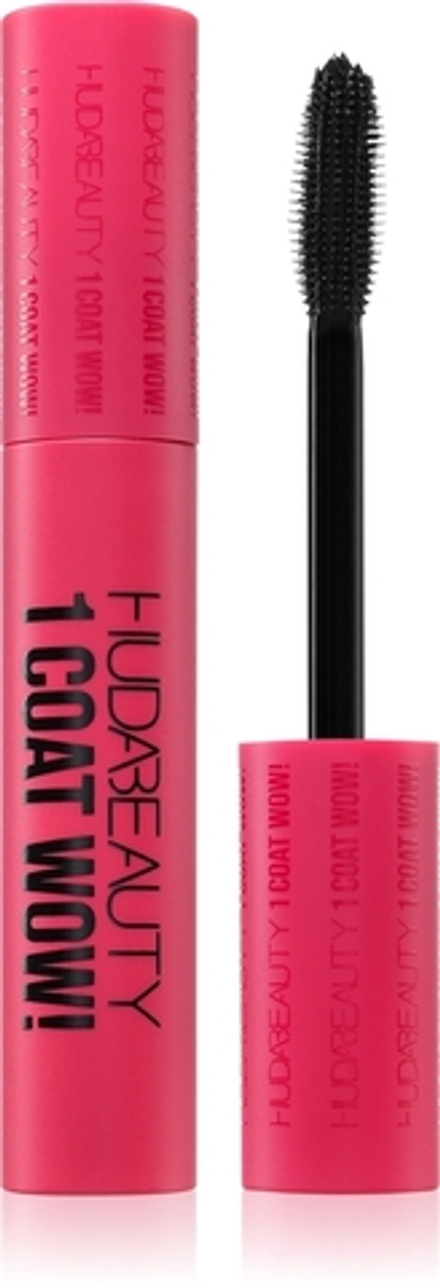 Huda Beauty One Coat Wow! Volumizing Mascara - Тушь для максимального объема, 10 ml