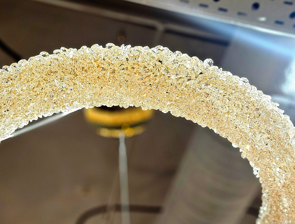 Люстра Lorella Round Gold D80