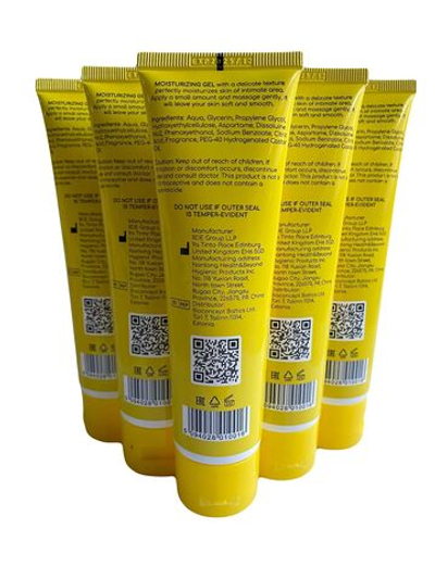 Набор из 5 анальных лубрикантов на водной основе Egzo Hey (по 100 мл.)