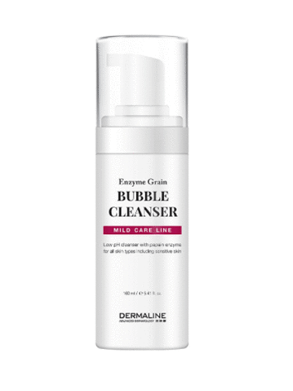 Dermaline Enzyme Grain Bubble Cleanser, Пузырьковая пенка для умывания, 160 мл