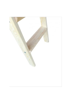 Стремянка деревянная 2х7 wide (рабоч. высота 3,1м)