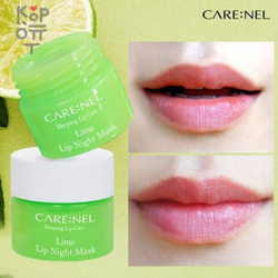 Ночная маска для губ CARE Nel Sleeping Lip Care, с ароматом лайма