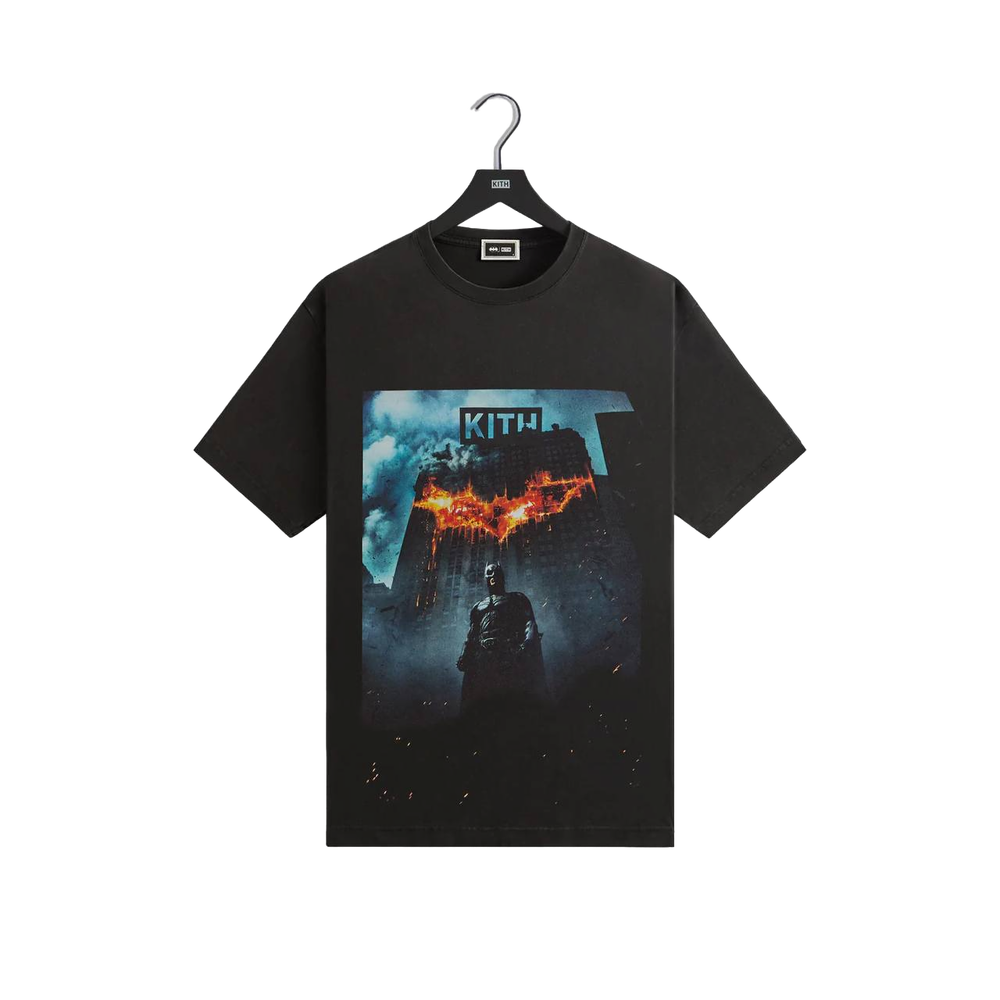 Футболка KITH x BATMAN Dark Knight International Vintage Black Tee