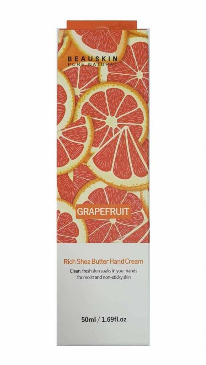 Крем для рук Beauskin Grapefruit and Shea Butter с экстрактом Грейпфрута и Маслом Ши 50 мл