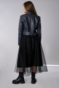 Юбка женская 4038зп, черный #60Ч014038зп