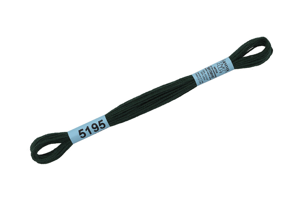 Мулине  "Gamma", 100% хлопок, 8 м,  №5195