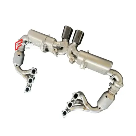 Система с коллектором и заслонками для Porsche 911 991.2 GT3/GT3RS 4.0T 2017-2019 Порше