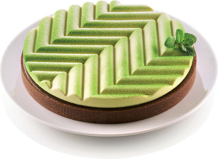 Форма для запекания Silikomart Forma do ciasta Kit Tarte Grafique, круглая, силикон, 28,5 см